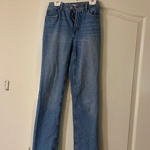 Dynamite irina straight leg jeans, size 24